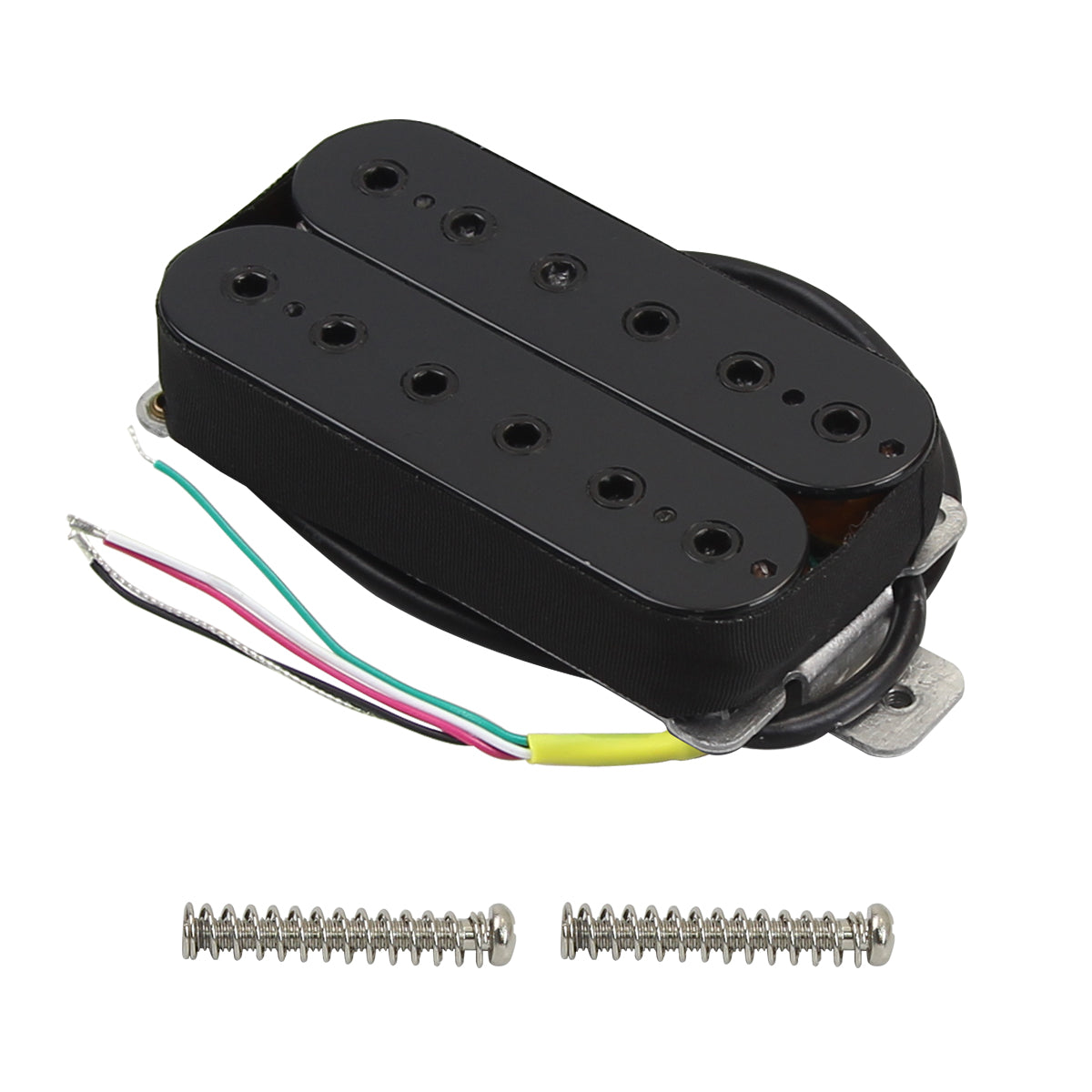 Pastilla de guitarra eléctrica FLEOR Humbucker, pastilla de cerámica de alto rendimiento, cuello/puente