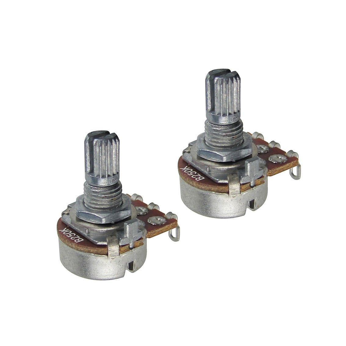 FLEOR Short Split Shaft Mini Guitar Potentiometer 250k/500k | iknmusic