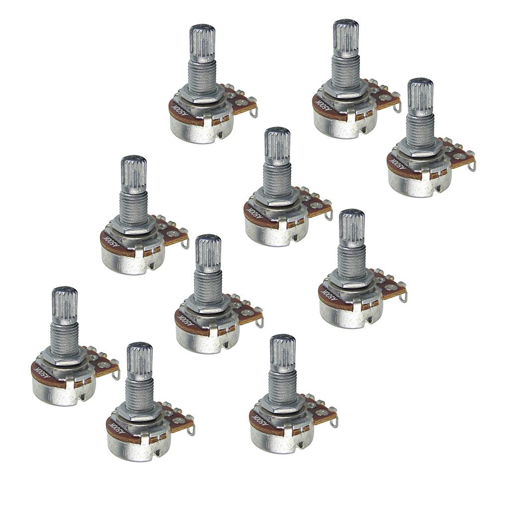 FLEOR Mini Guitar Potentiometers 250k/500k Long Shaft | iknmusic