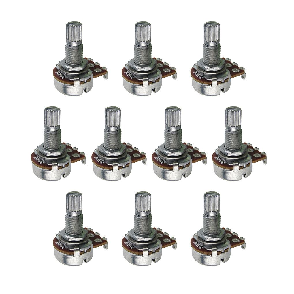 FLEOR Mini Guitar Potentiometers 250k/500k Long Shaft | iknmusic
