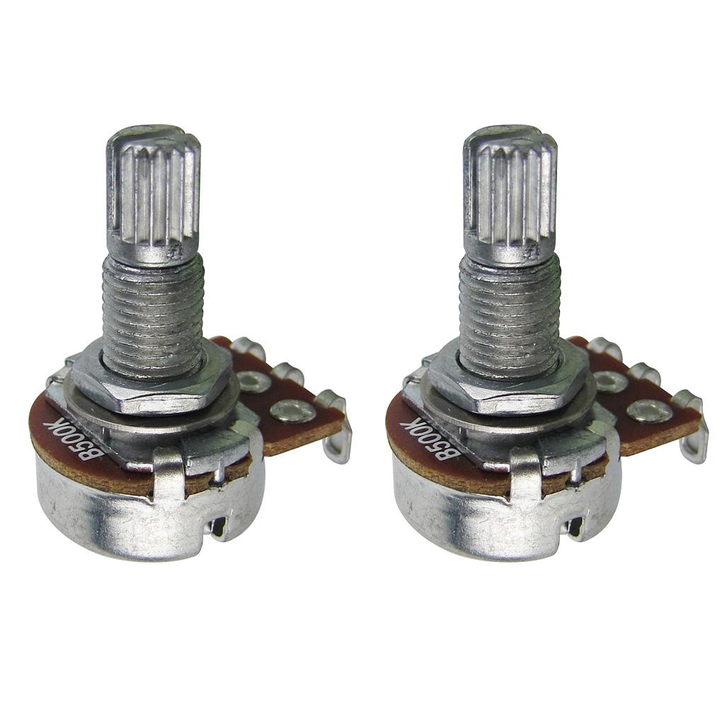 FLEOR Mini Guitar Potentiometers 250k/500k Long Shaft | iknmusic