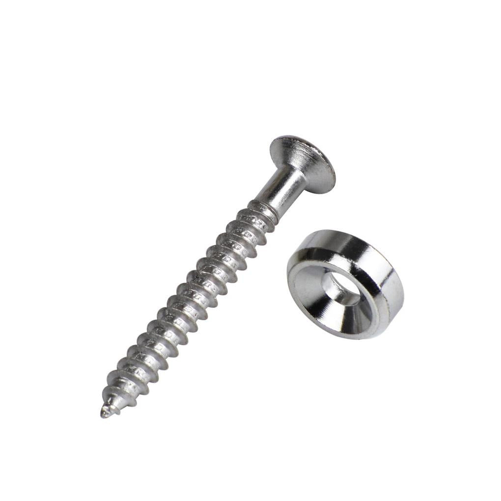 FLEOR 4pcs Metal Guitar Neck Mounting Ferrules | iknmusic