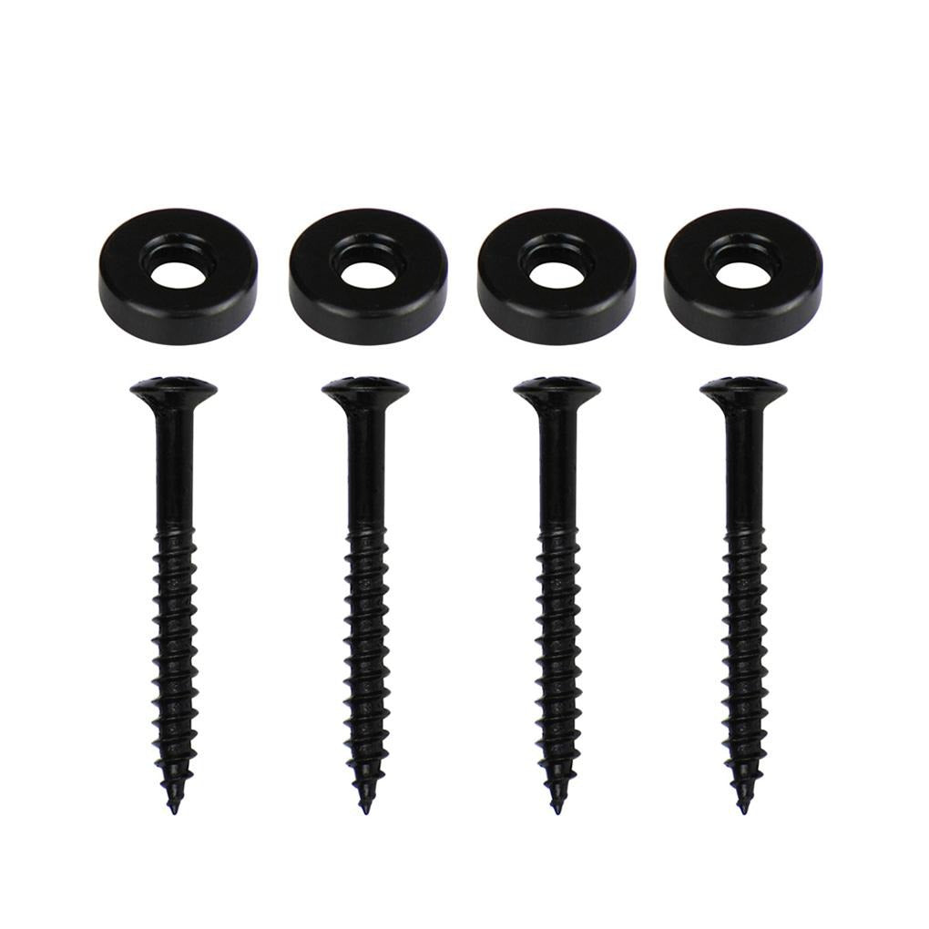 FLEOR 4pcs Metal Guitar Neck Mounting Ferrules | iknmusic