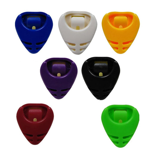 FLEOR 3PCS Guitar Pick Holder Plectrum Case Plastic | iknmusic