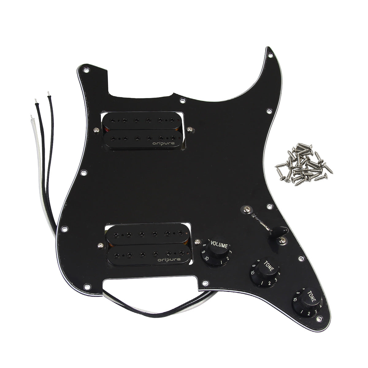 OriPure OLD-HH Alnico 5 HH Prewired Guitar Pickguard | iknmusic