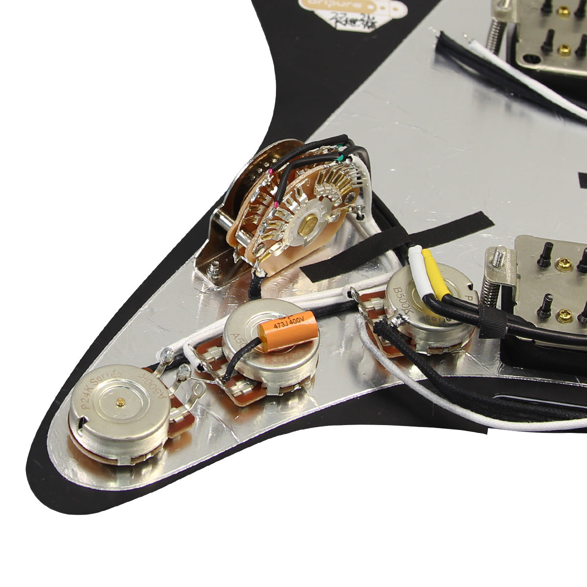 OriPure OLD-HH Alnico 5 HH Prewired Guitar Pickguard | iknmusic