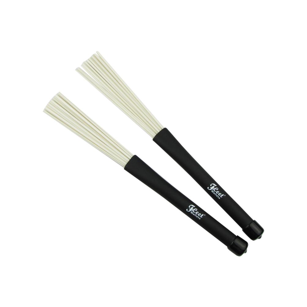 FLEET Retractable Nylon Drum Brushes | iknmusic