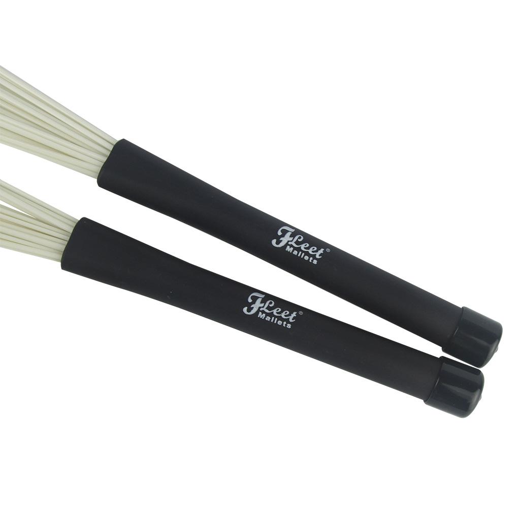 FLEET Retractable Nylon Drum Brushes | iknmusic