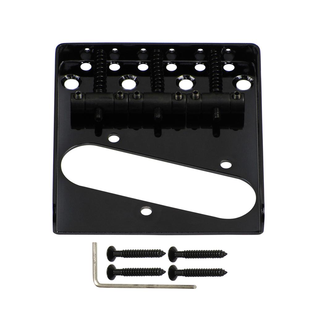 FLEOR 3-Saddle Electric Guitar Bridge for Tele | iknmusic