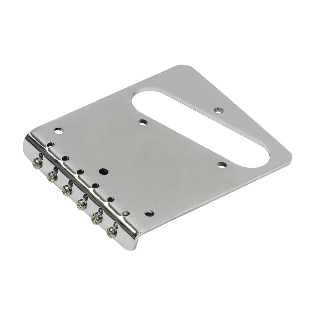 FLEOR Chrome Top Loading Tele Guitar Bridge | iknmusic