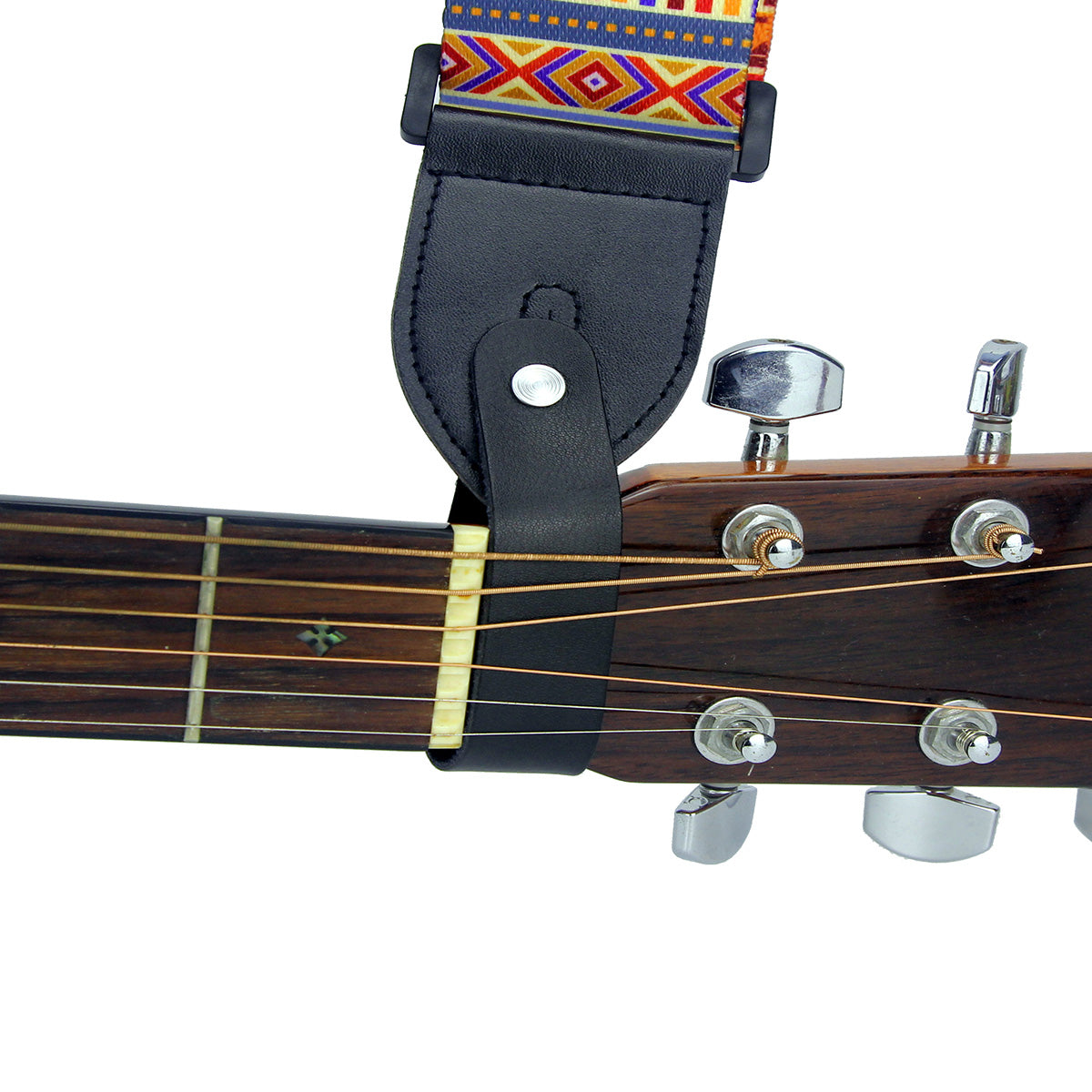 FLEOR Leather Strap Hook Guitar Neck Strap Buckle | iknmusic