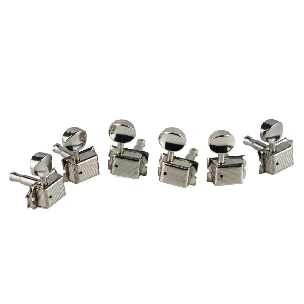 FLEOR 6-in-line Vintage Machine Heads Guitar Tuning Keys | iknmusic