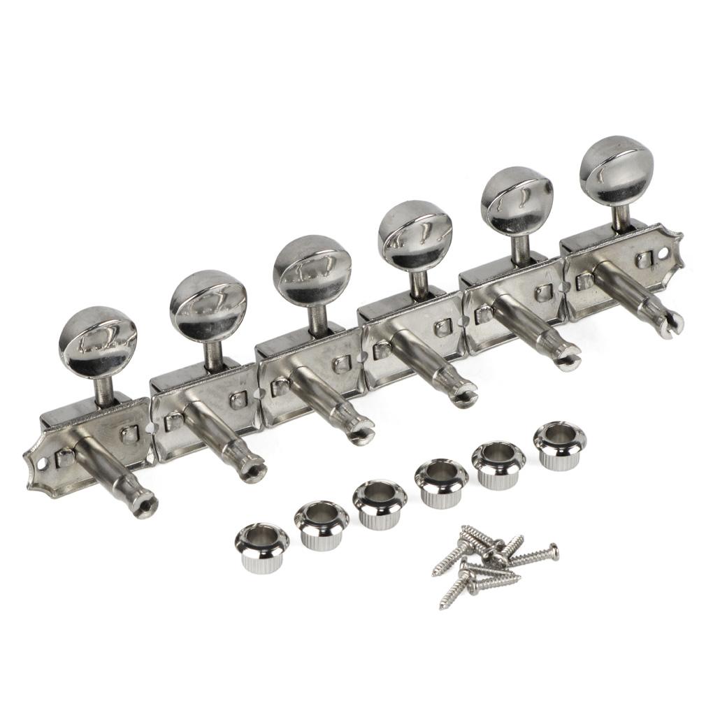 FLEOR 6-in-line Vintage Machine Heads Guitar Tuning Keys | iknmusic