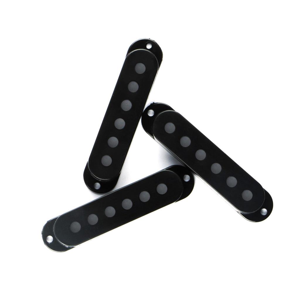 FLEOR 3pcs Strat Pickup Covers Single Coil Pickup Covers | iknmusic