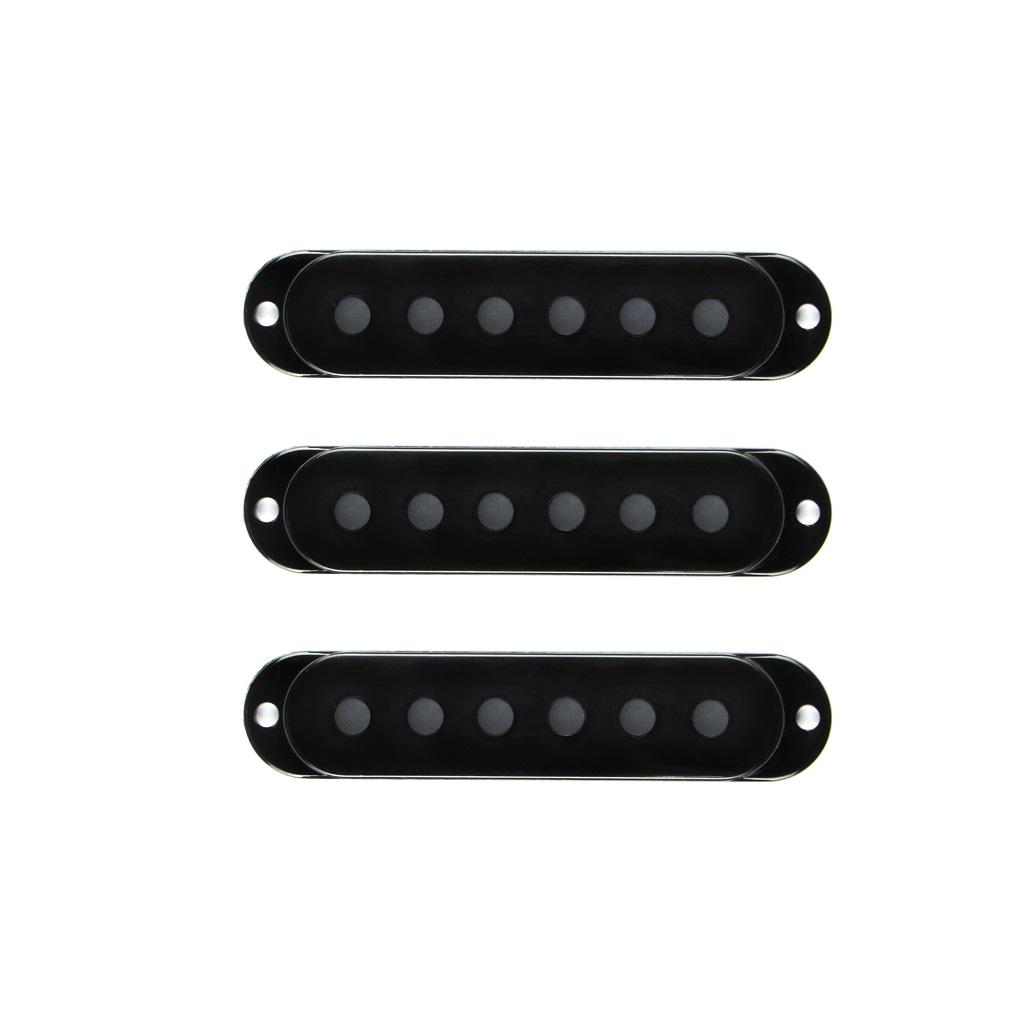 FLEOR 3pcs Strat Pickup Covers Single Coil Pickup Covers | iknmusic