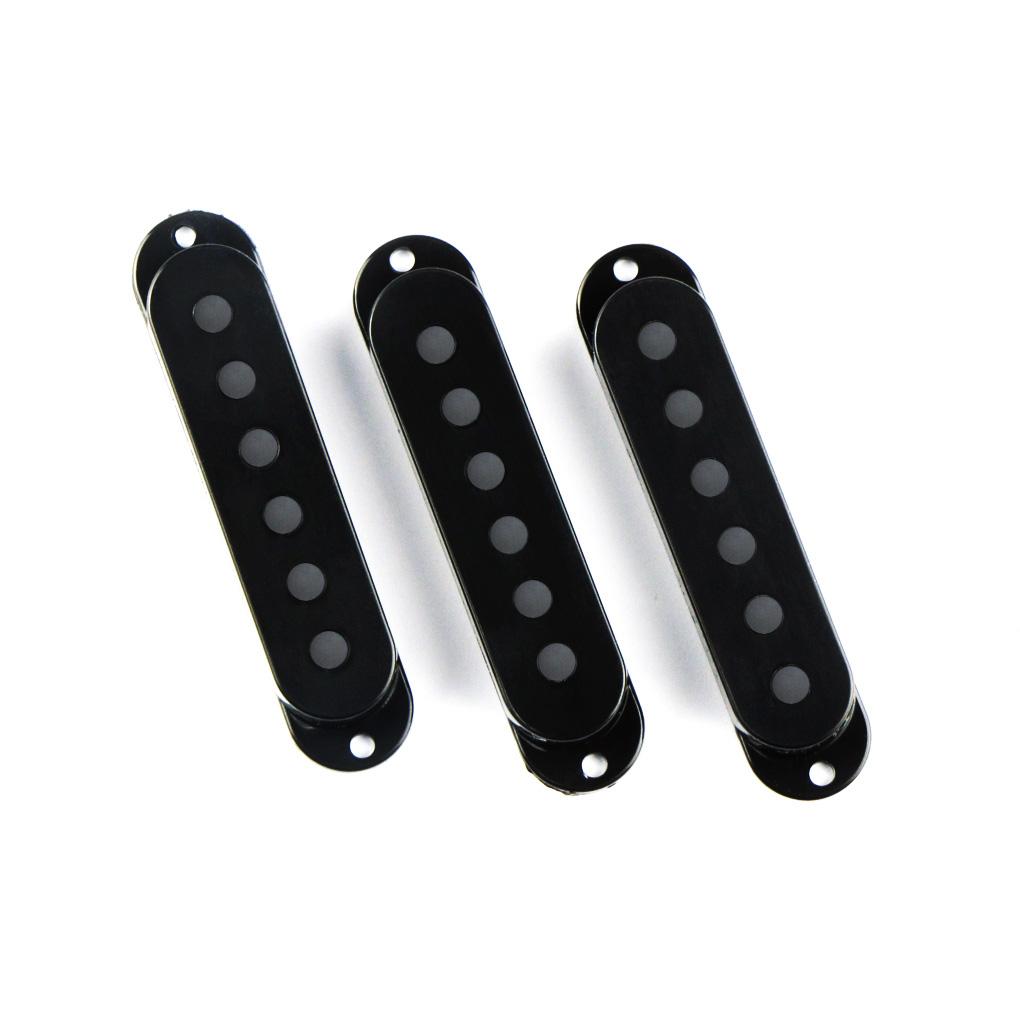 FLEOR 3pcs Strat Pickup Covers Single Coil Pickup Covers | iknmusic