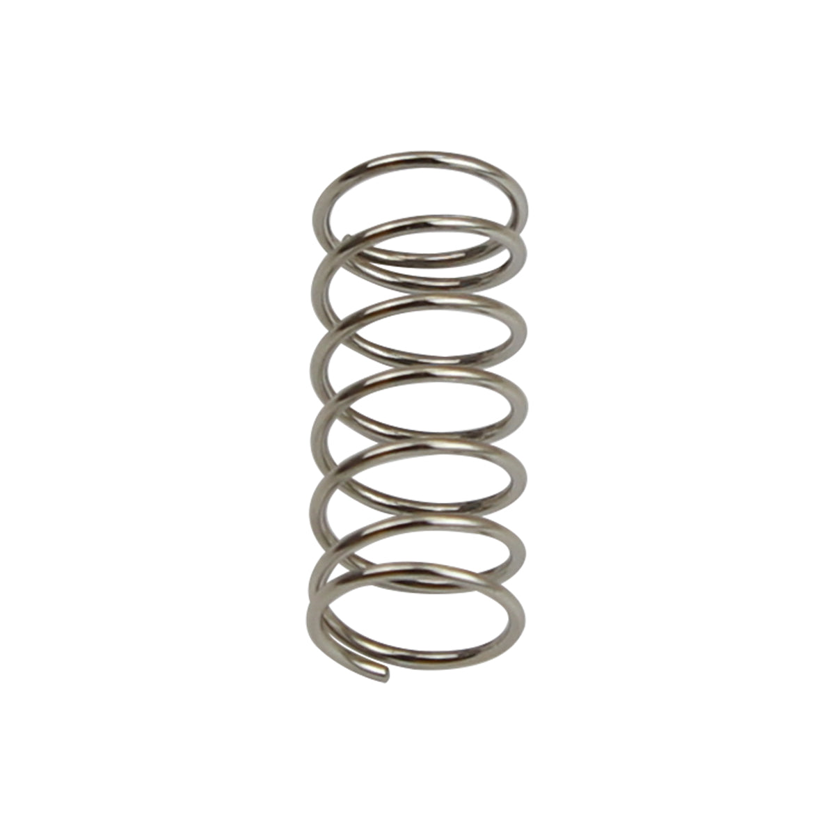 FLEOR 50pcs Guitarra Humbucker Pickup Springs Chrome 4.7x30mm para accesorios de guitarra