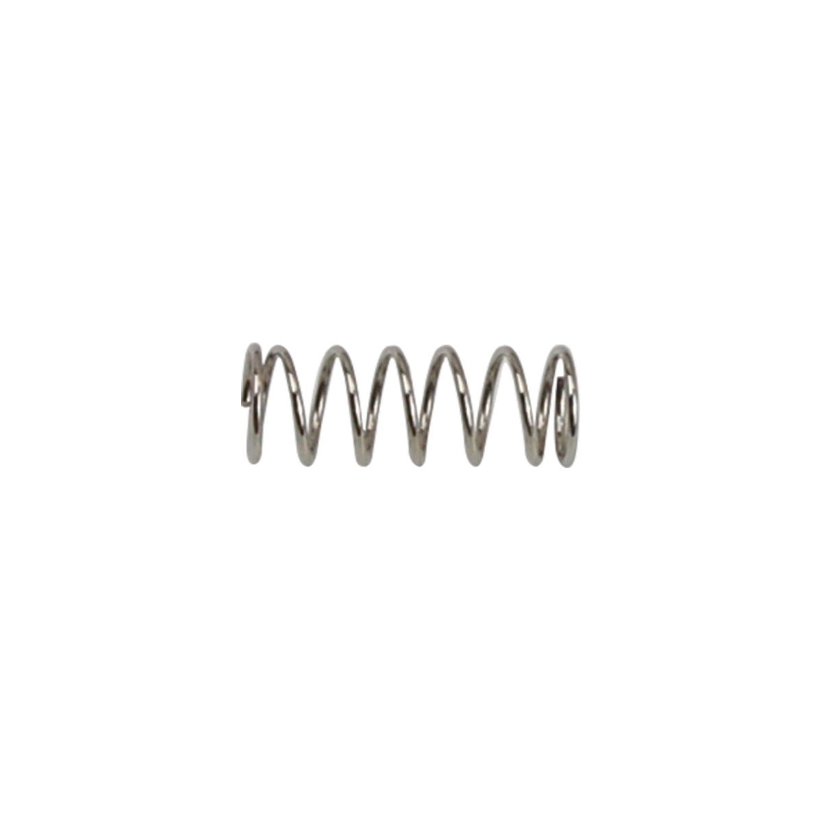 FLEOR 50pcs Guitarra Humbucker Pickup Springs Chrome 4.7x30mm para accesorios de guitarra