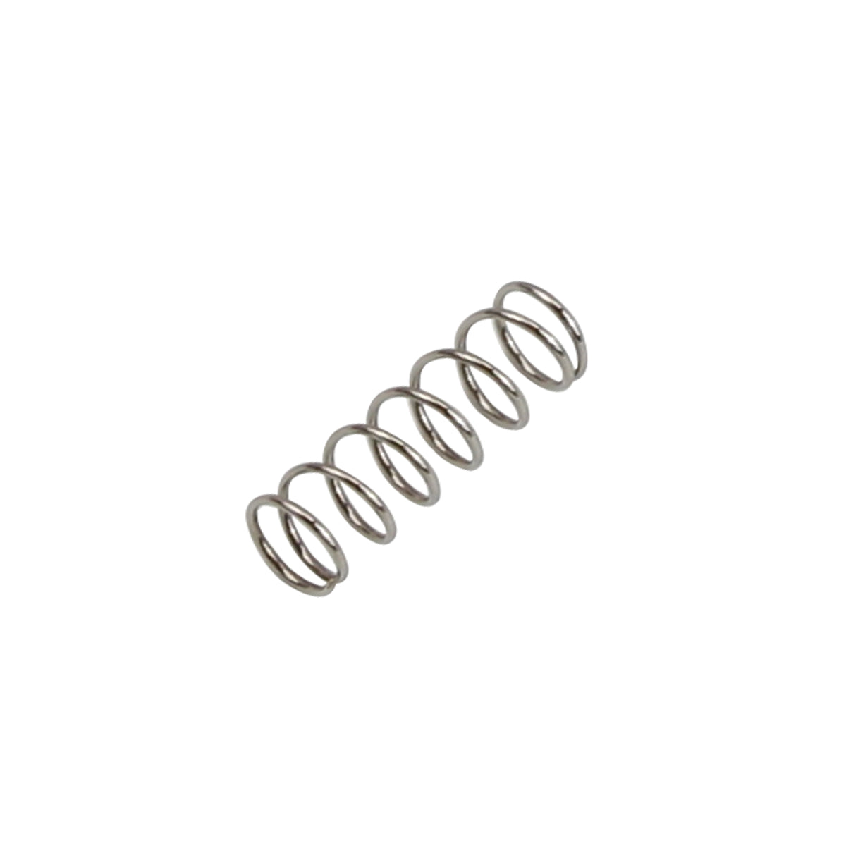 FLEOR 50pcs Guitarra Humbucker Pickup Springs Chrome 4.7x30mm para accesorios de guitarra