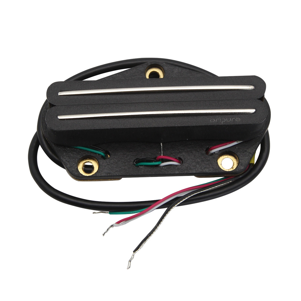 OriPure Alnico 5 Hot Dual Rails Pickup Humbucker Guitar Pickup para Tele -Bridge 13.6k