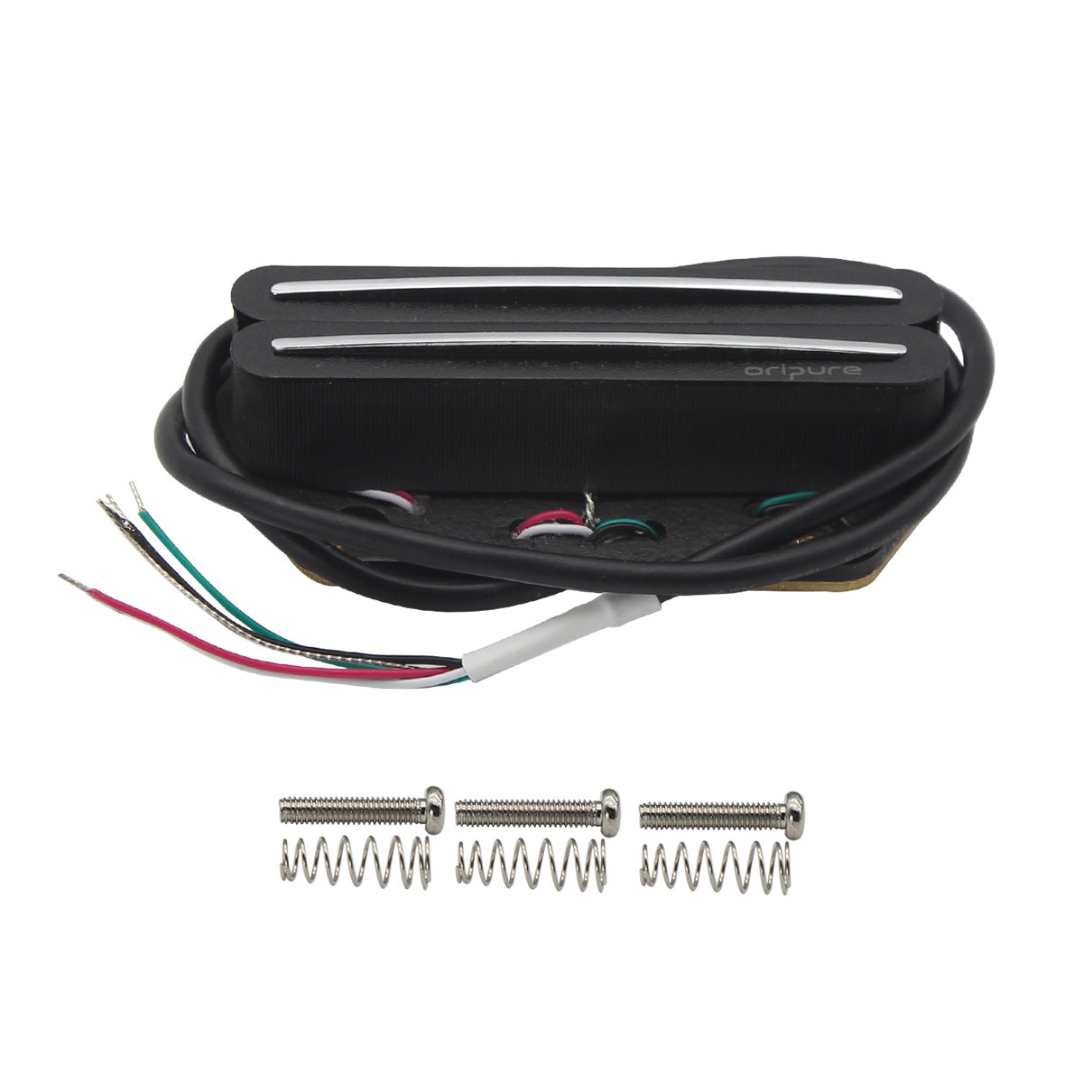 <transcy>OriPure Alnico 5 Hot Dual Rails Pickup Humbucker Gitarren-Pickup für Tele-Bridge 13.6k</transcy>