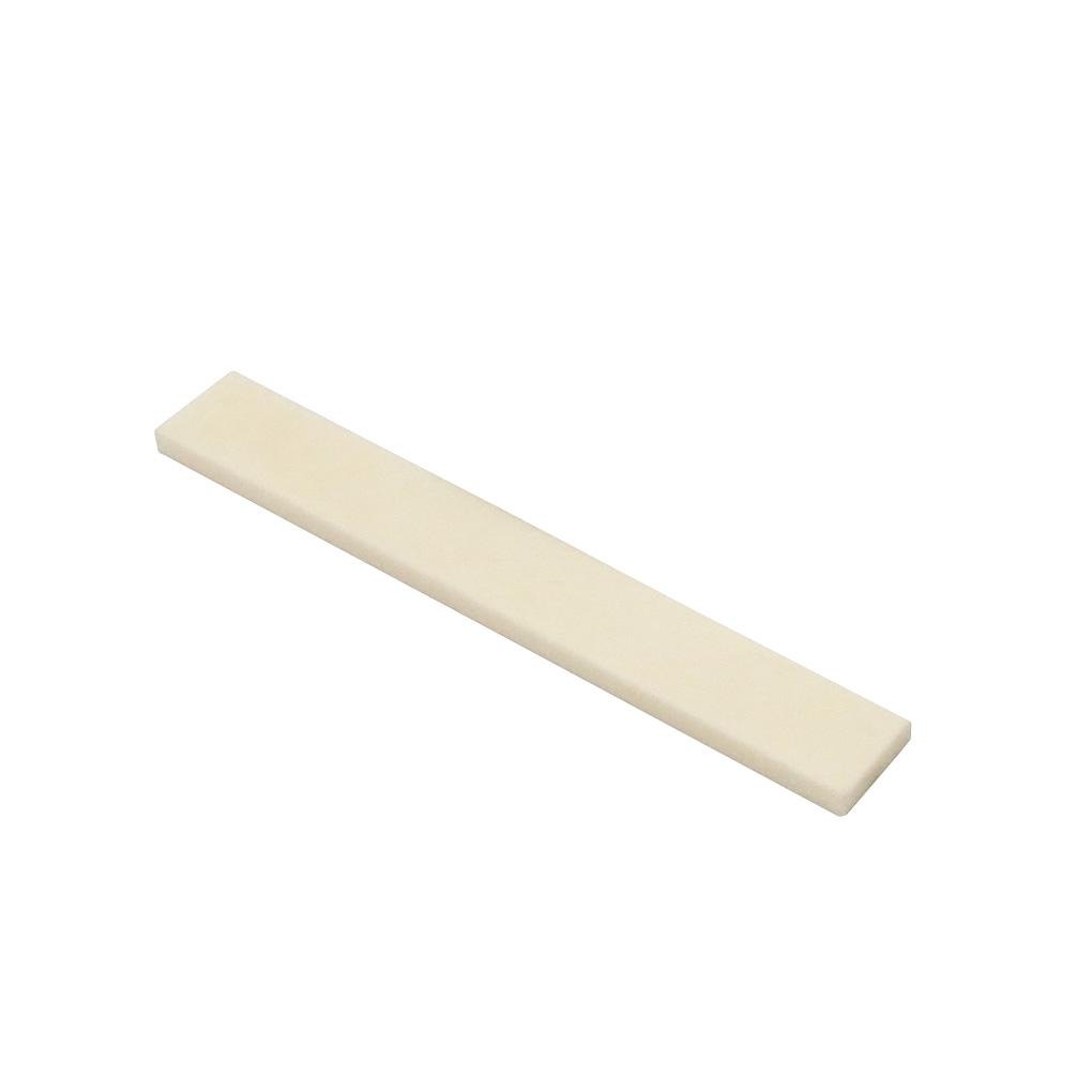 FLEOR Classical Guitar Bone Saddle Blank 80x11x3mm | iknmusic