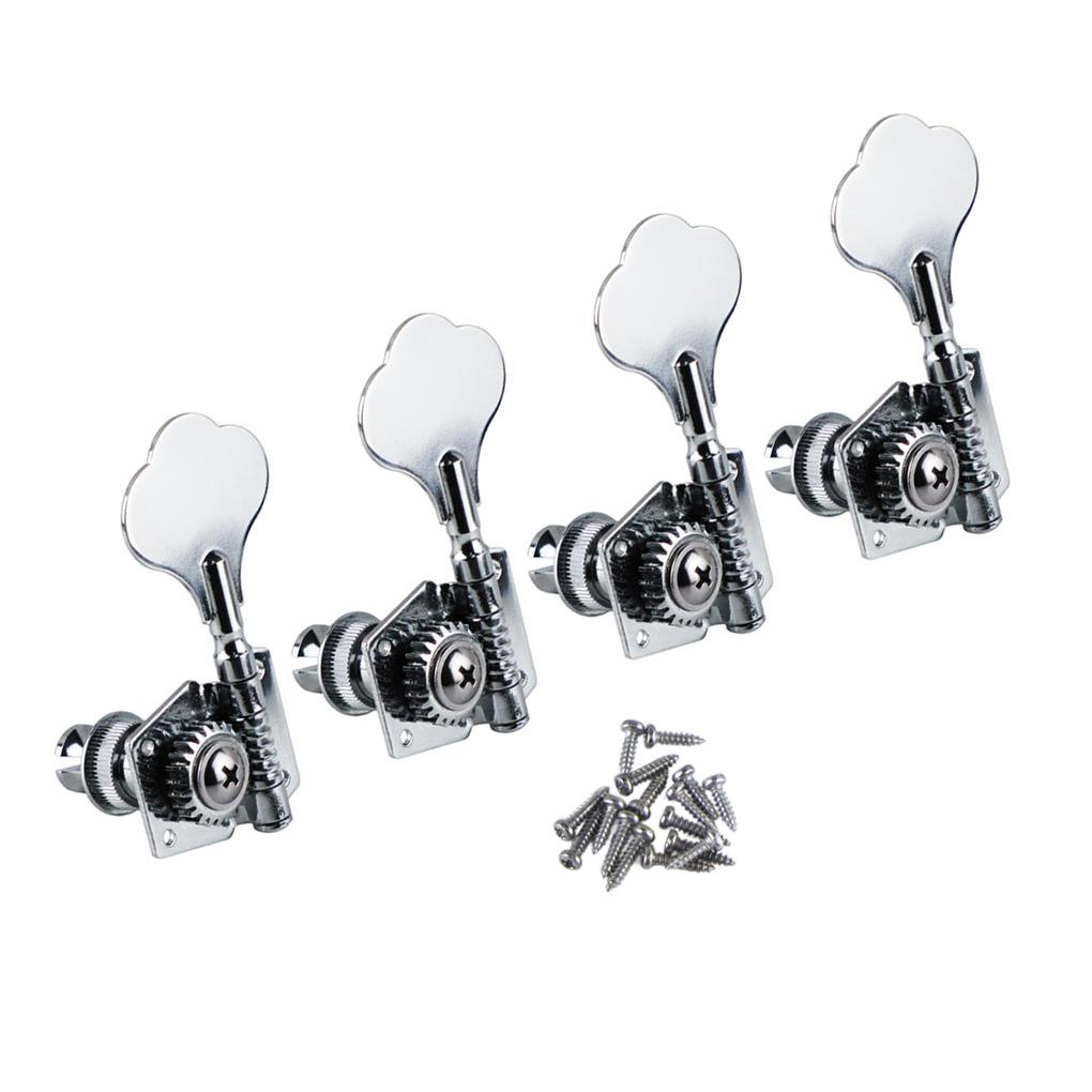 FLEOR Electric Bass Machine Heads Tuning Pegs Keys | iknmusic