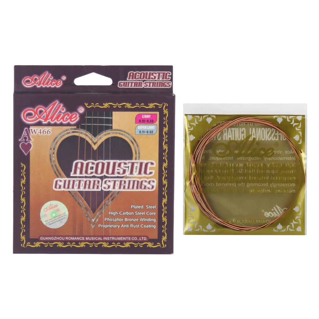 Alice Phosphor Bronze Wound Acoustic Guitar Strings | iknmusic