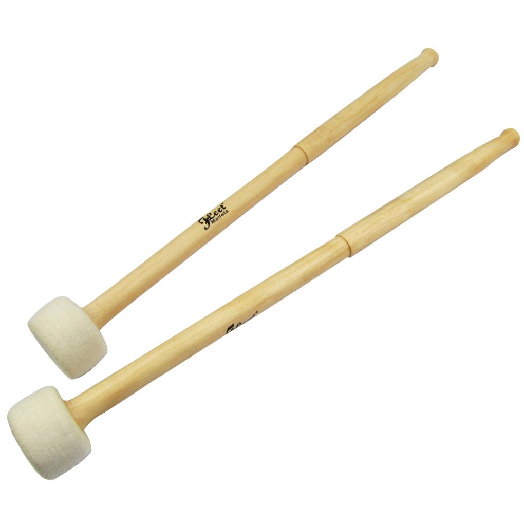 Fleet Pair of Timpani Mallets with Soft Felt Head | iknmusic