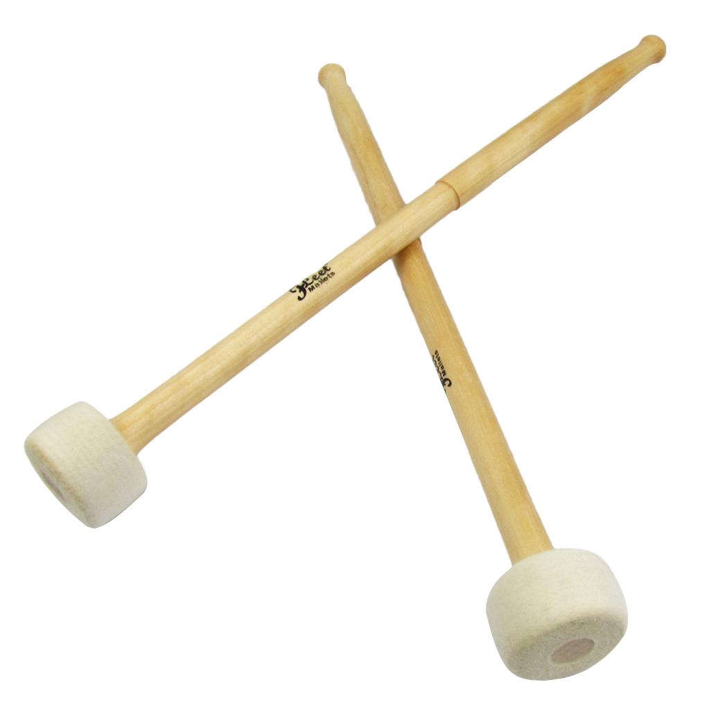 Fleet Pair of Timpani Mallets with Soft Felt Head | iknmusic