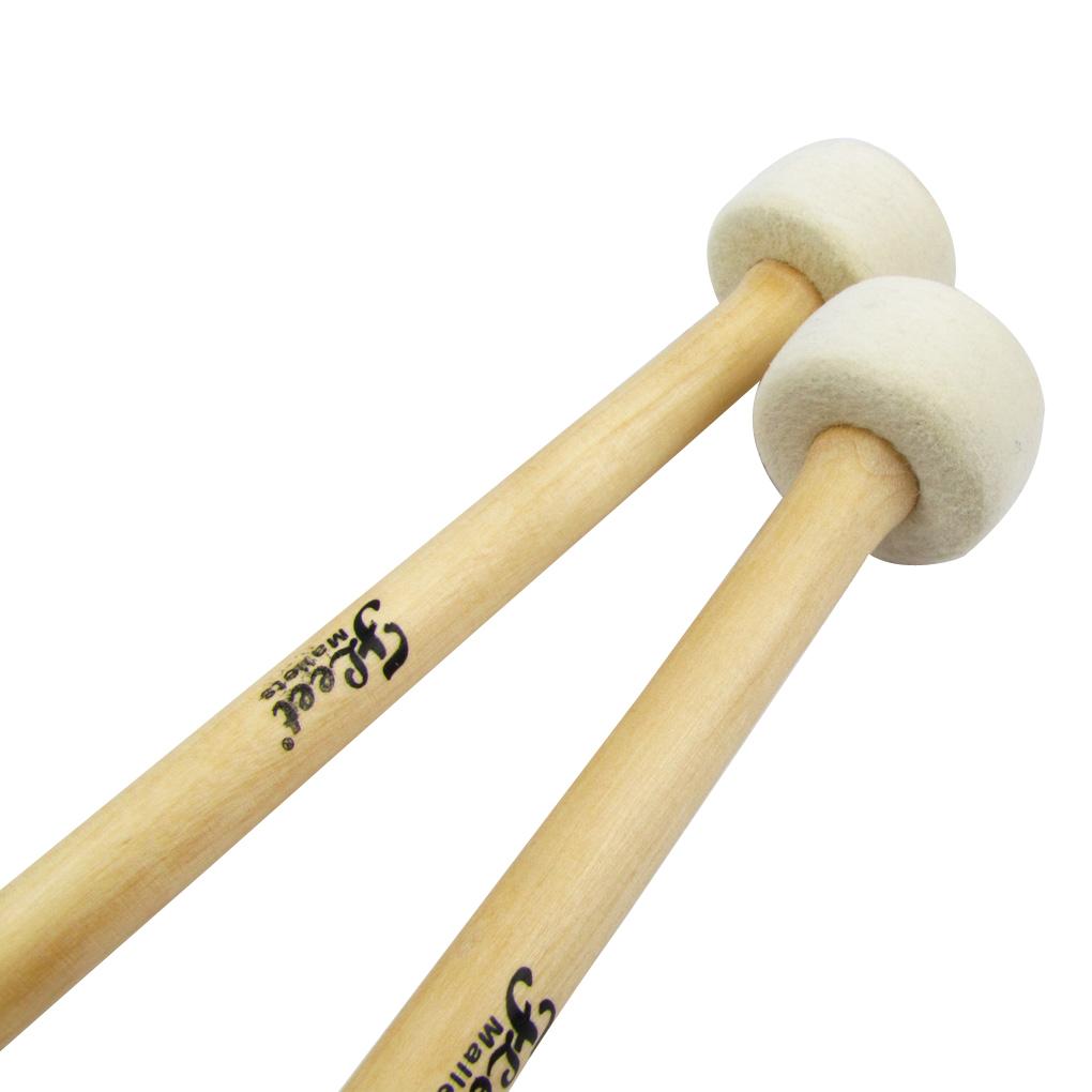 Fleet Pair of Timpani Mallets with Soft Felt Head | iknmusic