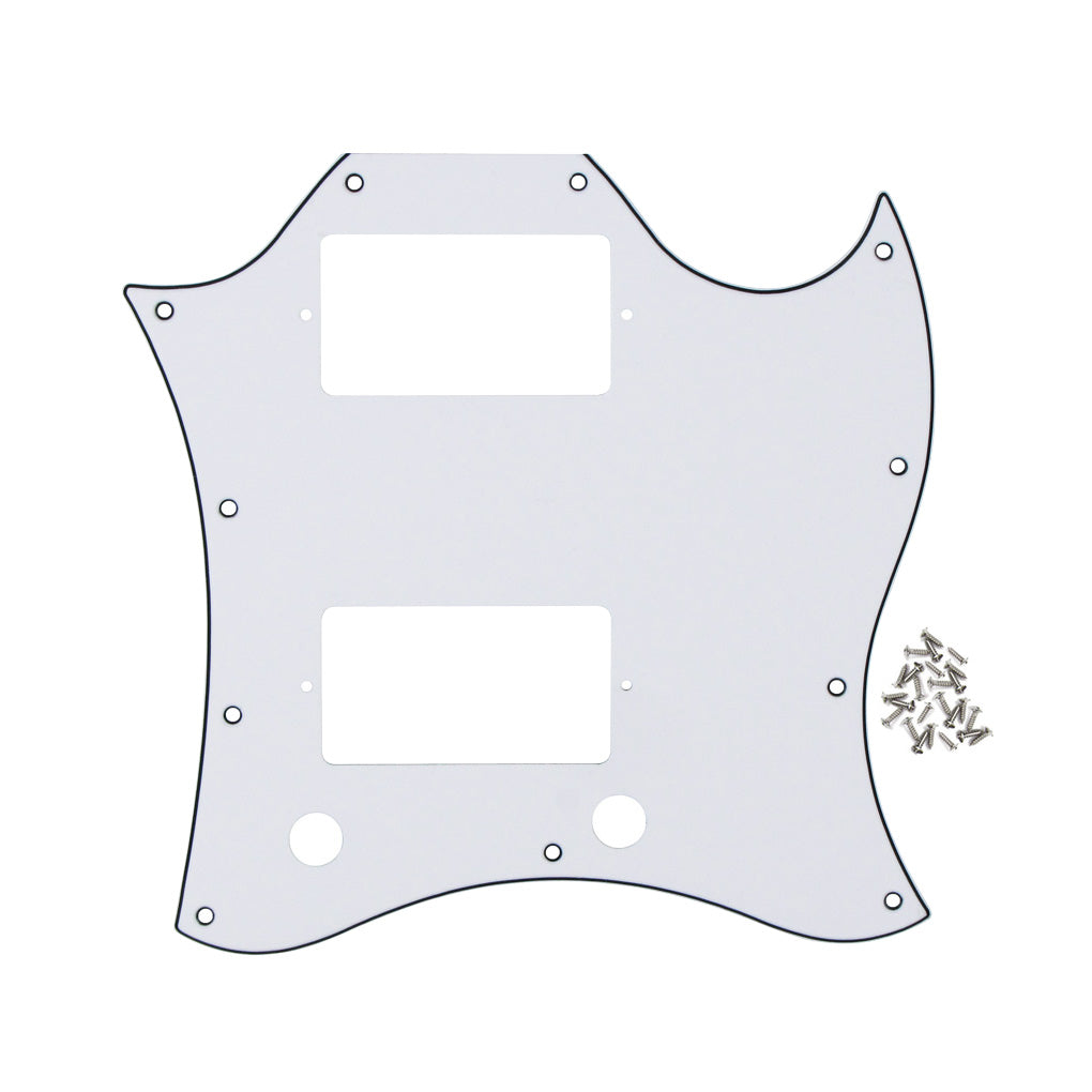 FLEOR Full Face SG Guitar Pickguard with Screws | iknmusic