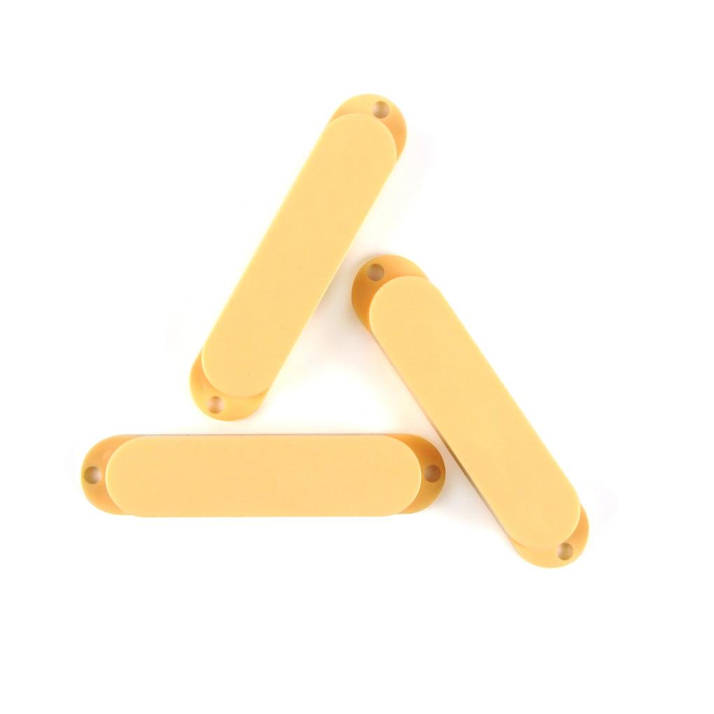 FLEOR Single Coil Pickup Covers No Holes For Strat Guitar | iknmusic