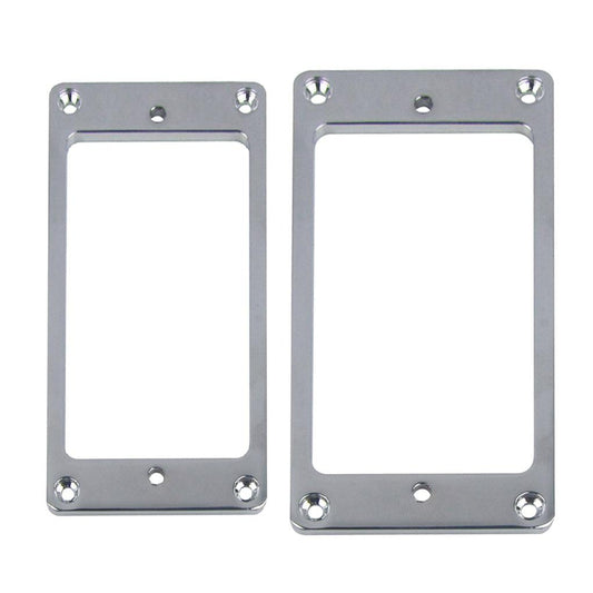 FLEOR Metal Flat Guitar Humbucker Pickup Frames | iknmusic