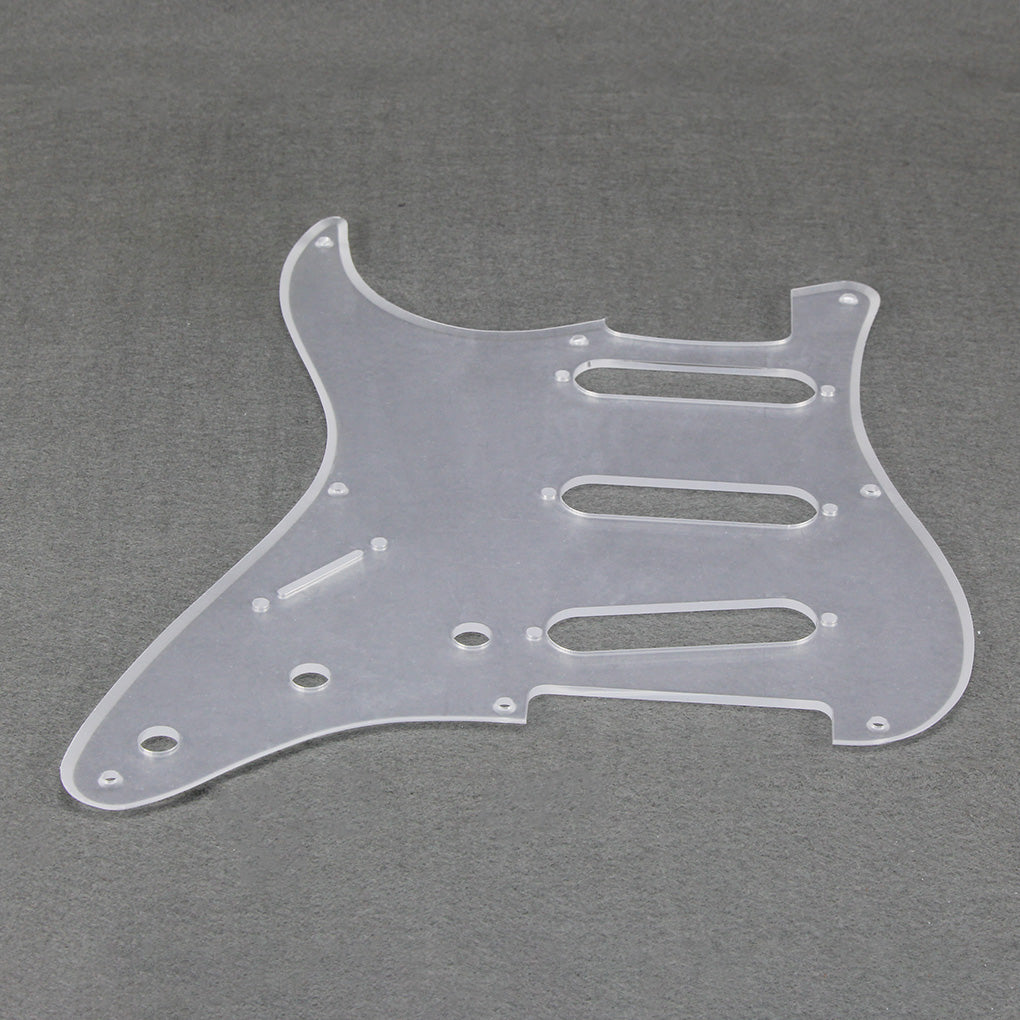 FLEOR Vintage 8 Hole Strat Pickguard SSS & Back Plate | iknmusic