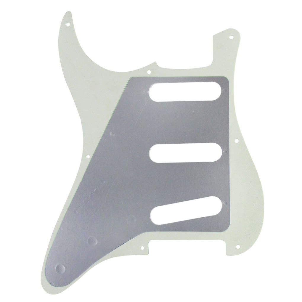 FLEOR Vintage 8 Hole Strat Pickguard SSS & Back Plate | iknmusic