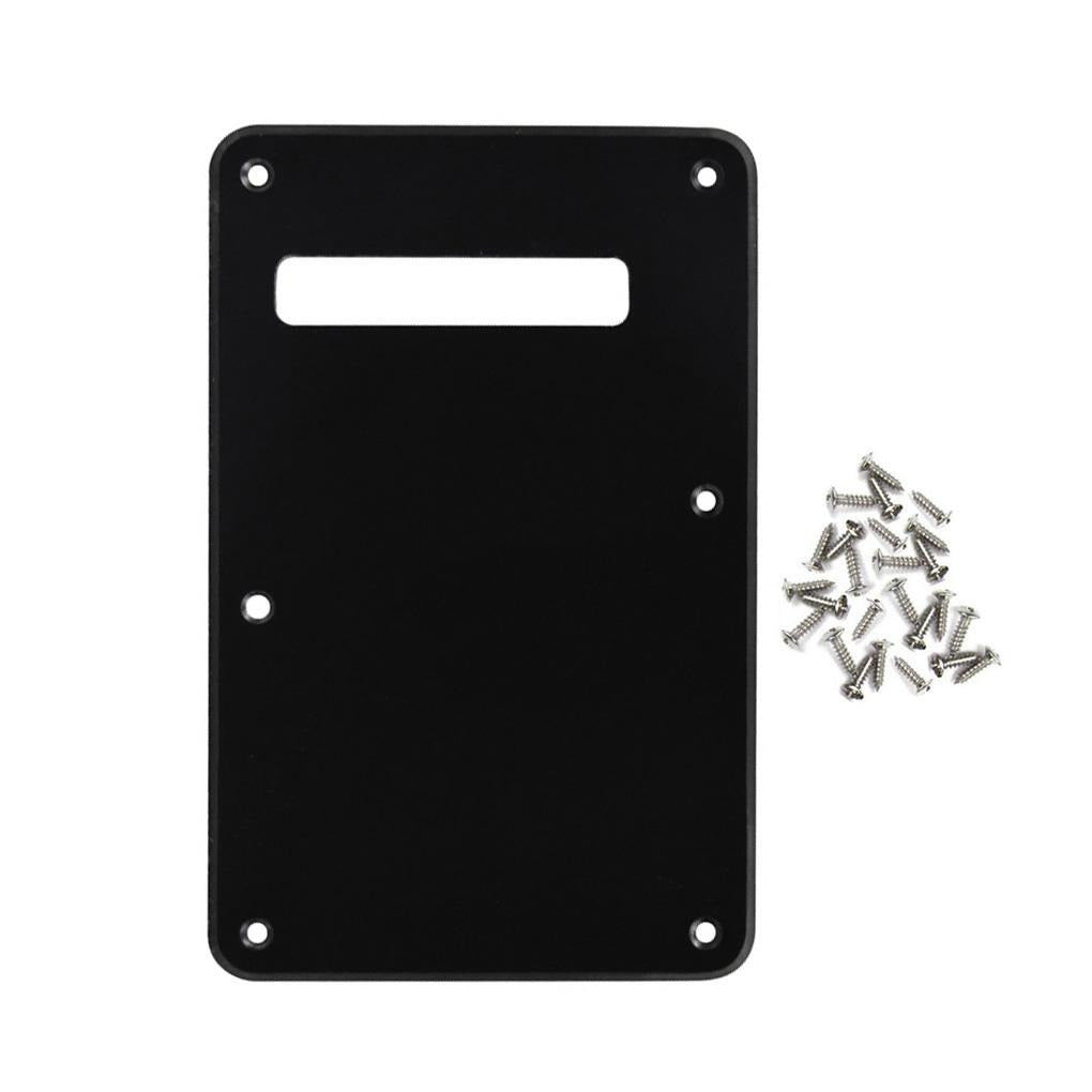 FLEOR Strat Back Plate Guitar Cavity Tremolo Cover 1Ply | iknmusic