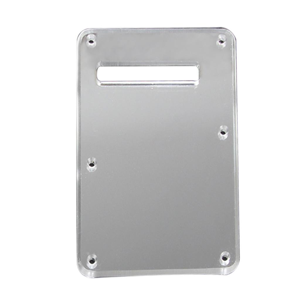 FLEOR 1Ply Mirror Electric Guitar Backplate for Strat | iknmusic