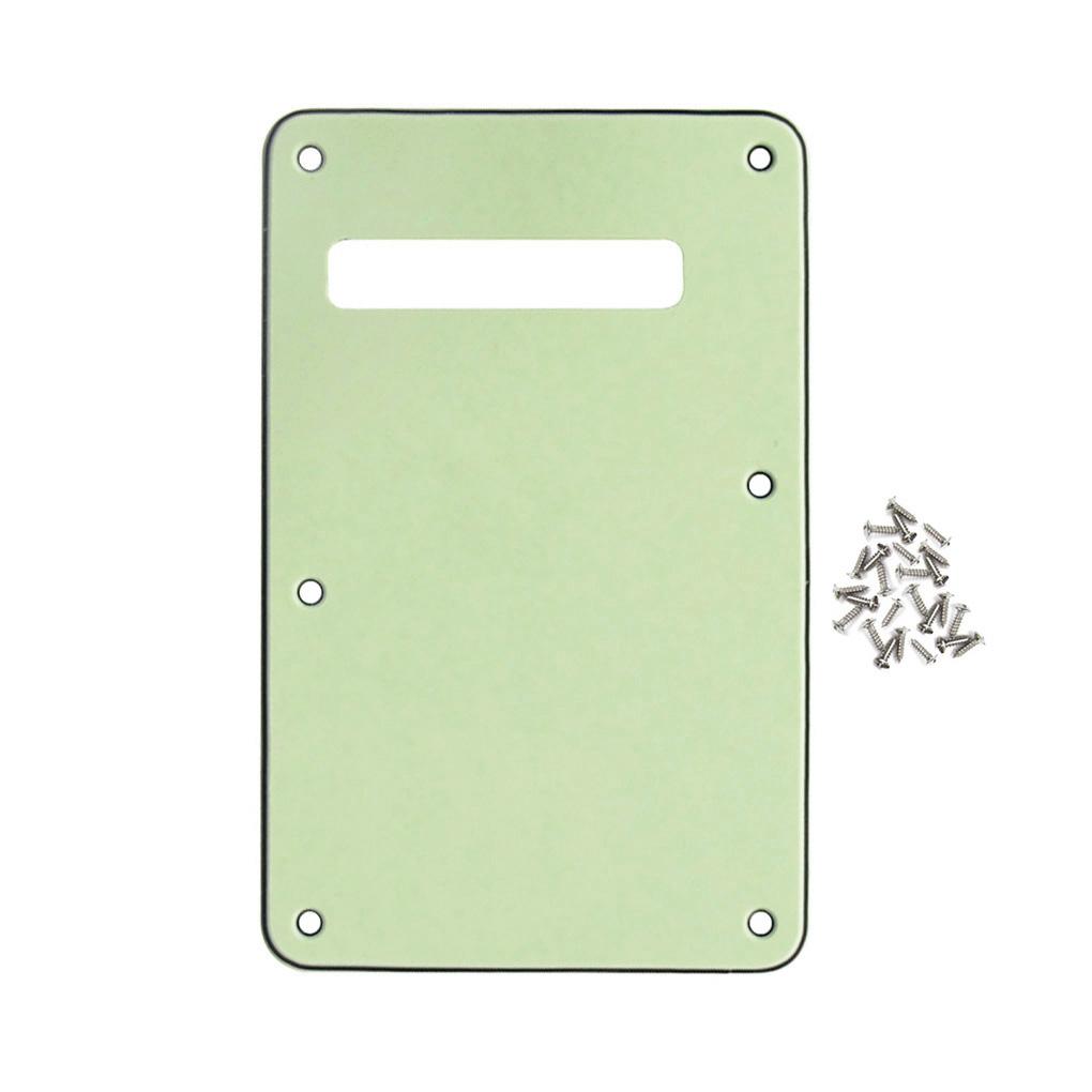 FLEOR 3ply PVC Electric Guitar Back Plate Cavity Cover | iknmusic