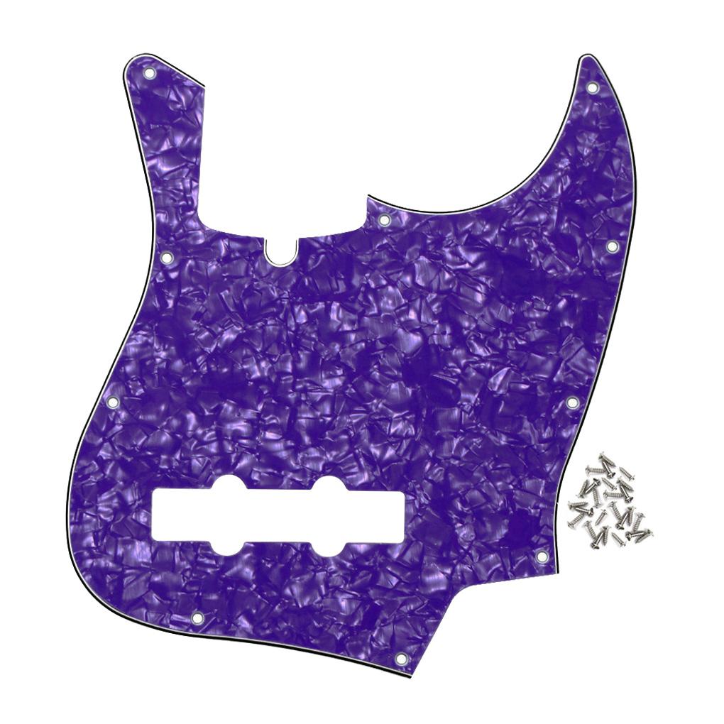 FLEOR JB Jazz Bass Pickguard 4 Strings with Screws | iknmusic