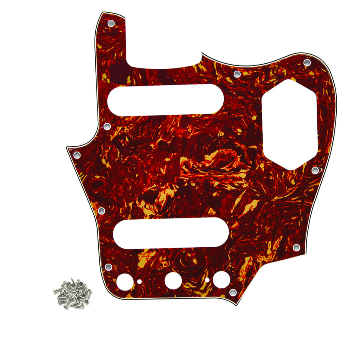 FLEOR Guitar Pickguard Scratch Plate for Jaguar Guitar | iknmusic