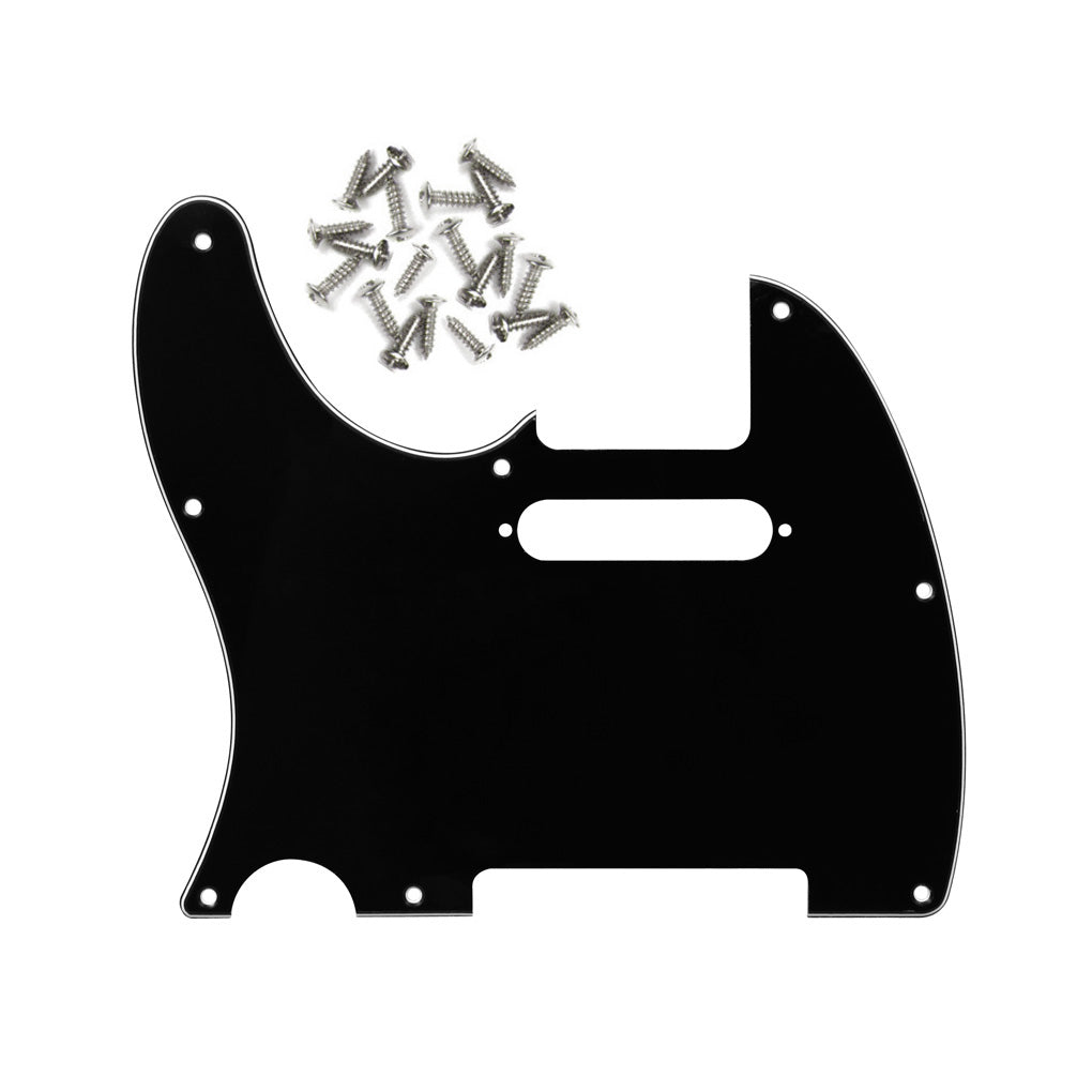 FLEOR Tele Left Handed Pickguard with Screws | iknmusic