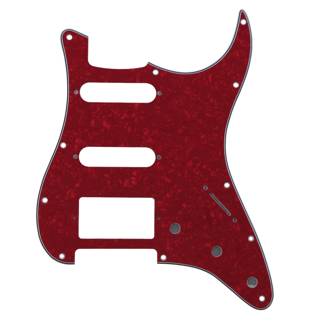 FLEOR Guitar HSS Pickguard HSS Scratch Plate for Strat | iknmusic