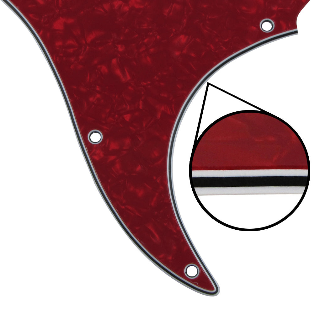 FLEOR Guitar HSS Pickguard HSS Scratch Plate for Strat | iknmusic