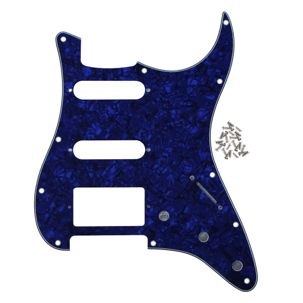 FLEOR Guitar HSS Pickguard HSS Scratch Plate for Strat | iknmusic