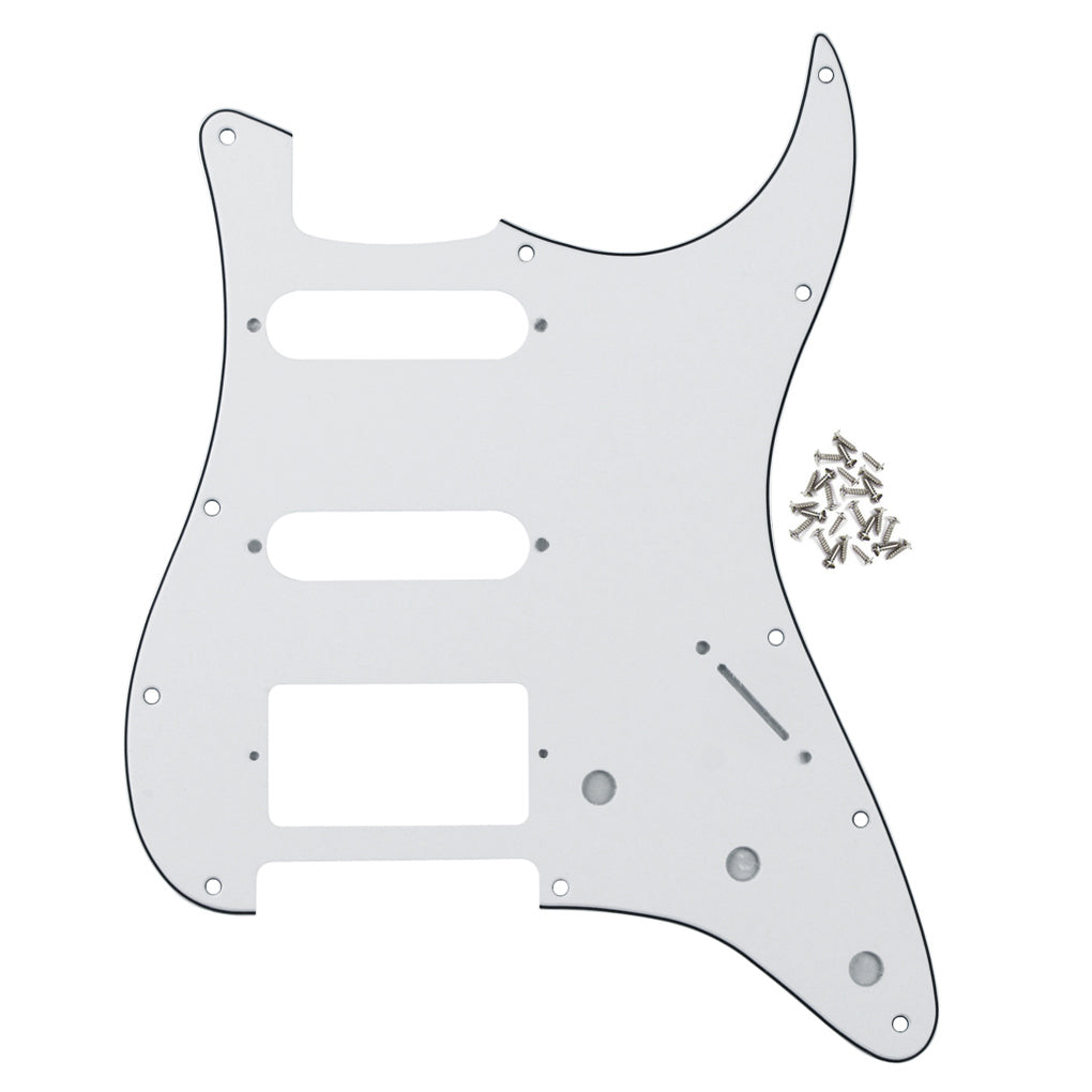 FLEOR Guitar HSS Pickguard HSS Scratch Plate for Strat | iknmusic