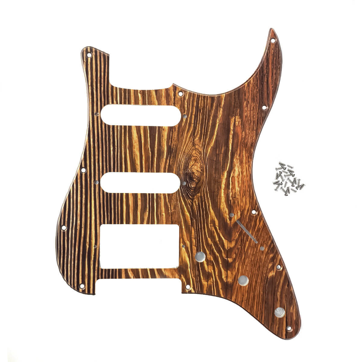 FLEOR Guitar HSS Pickguard HSS Scratch Plate for Strat | iknmusic