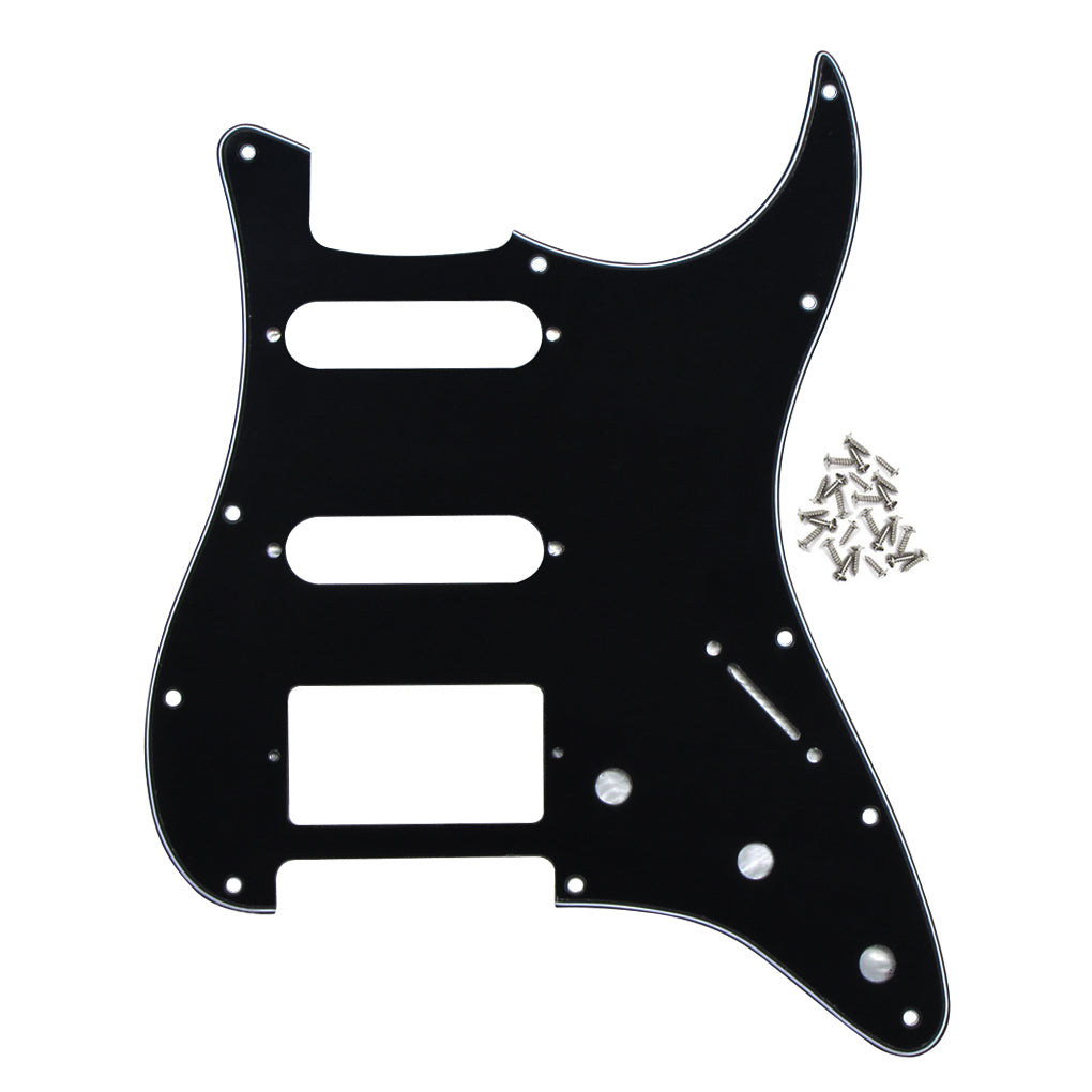 FLEOR Guitar HSS Pickguard HSS Scratch Plate for Strat | iknmusic