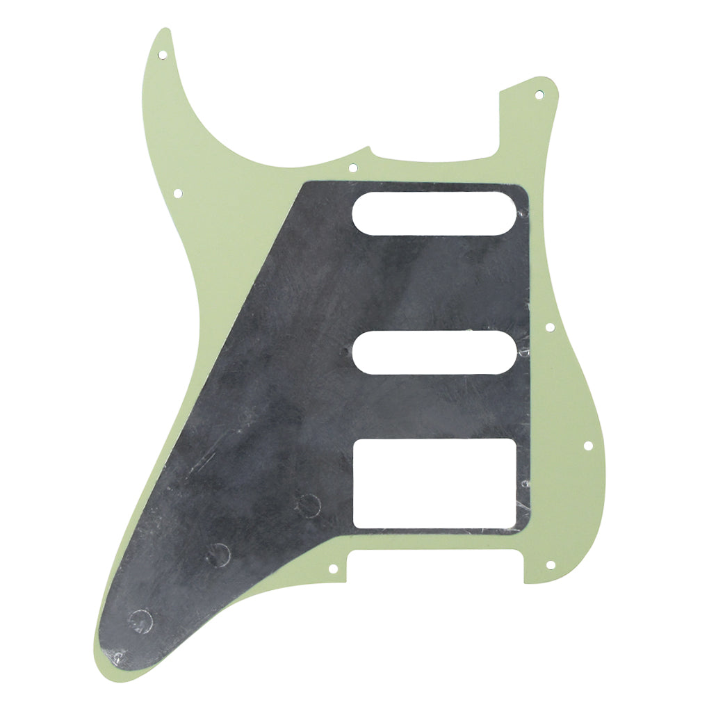 FLEOR 11 Hole SSH HSS Guitar Pickguard Strat & Back Plate | iknmusic