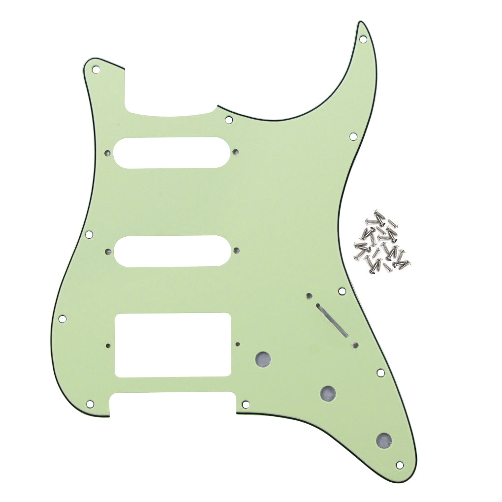 FLEOR Guitar HSS Pickguard HSS Scratch Plate for Strat | iknmusic